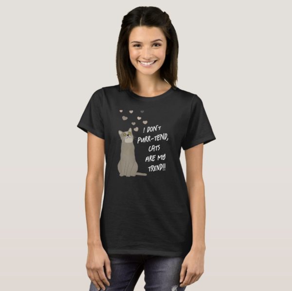 Cats Are My Trend T-Shirt - Image 3