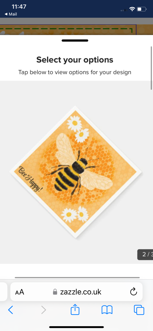 Bee Happy Napkins - Image 3