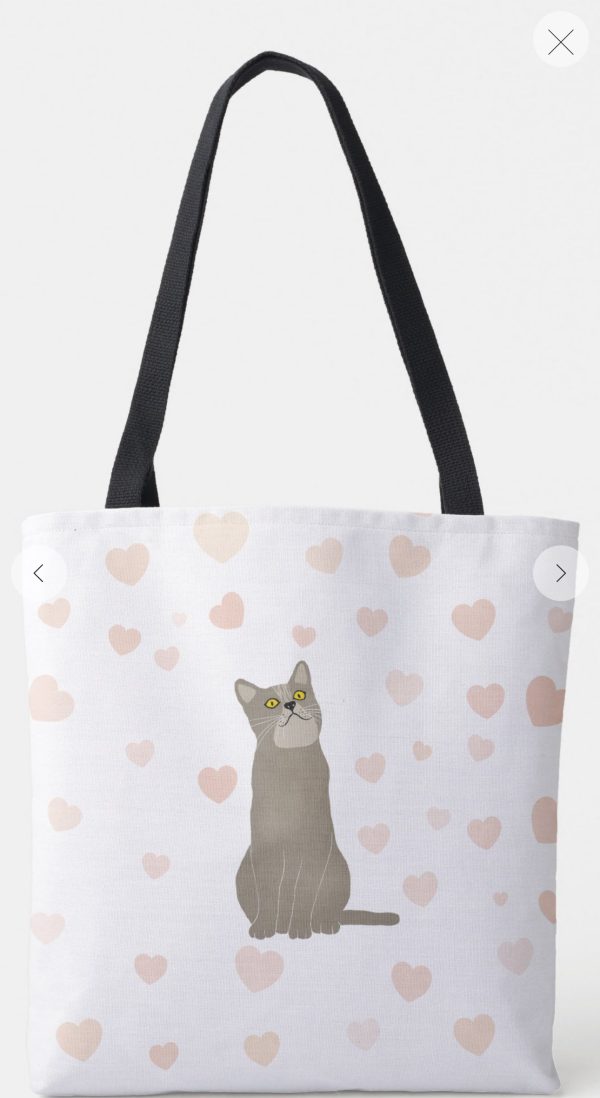 Cat Trend Tote Bag - Image 3