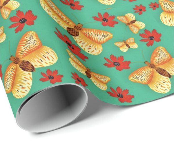 Butterfly Garden wrapping paper - Image 9