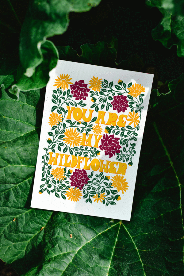 Celebrate Your Special Someone with a Wildflower Card - Perfect Gift for Him or Her" - Image 12