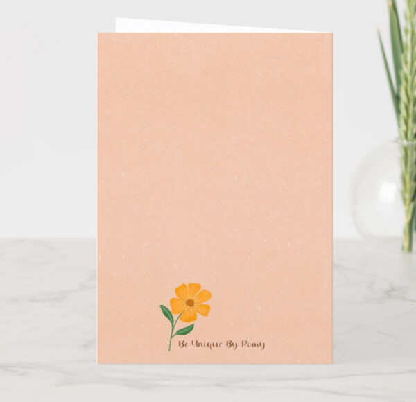 Show Your Gratitude with Handcrafted Flowers Greeting Card - Perfect for Mother’s Day,Healthcare Workers & Friends - Image 5