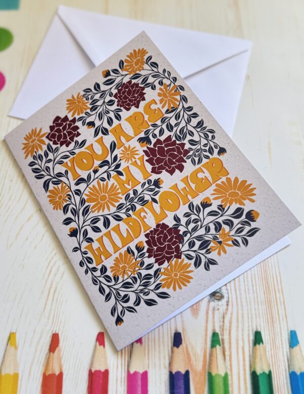 Celebrate Your Special Someone with a Wildflower Card - Perfect Gift for Him or Her" - Image 10