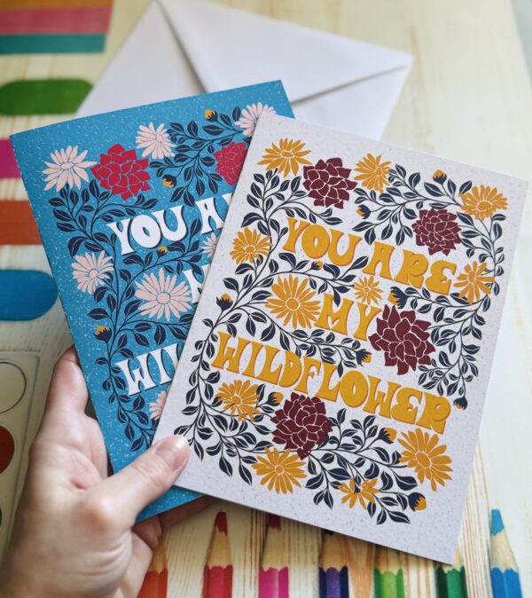 Celebrate Your Special Someone with a Wildflower Card - Perfect Gift for Him or Her" - Image 7