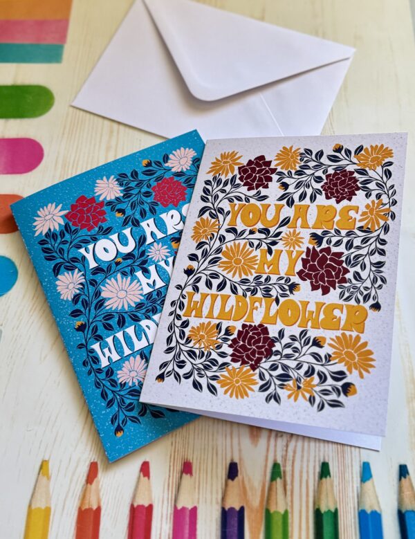 Celebrate Your Special Someone with a Wildflower Card - Perfect Gift for Him or Her" - Image 11