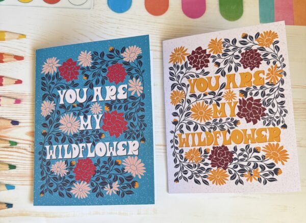 Celebrate Your Special Someone with a Wildflower Card - Perfect Gift for Him or Her" - Image 9