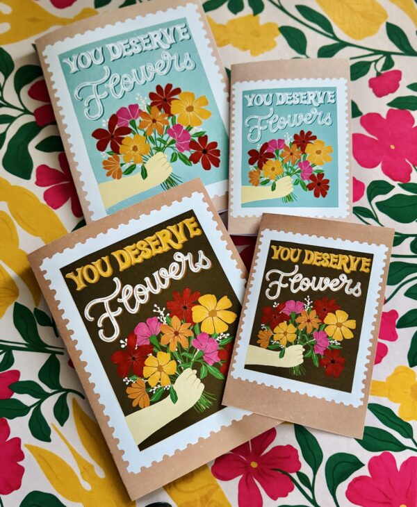 Show Your Gratitude with Handcrafted Flowers Greeting Card - Perfect for Mother’s Day,Healthcare Workers & Friends - Image 11