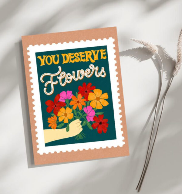 Show Your Gratitude with Handcrafted Flowers Greeting Card - Perfect for Mother’s Day,Healthcare Workers & Friends - Image 14
