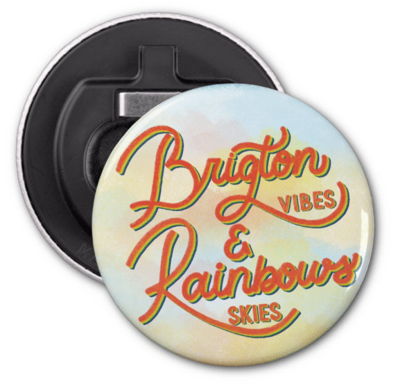 Brighton Vibes and Rainbow Skies – Magnet Bottle Opener - Image 12